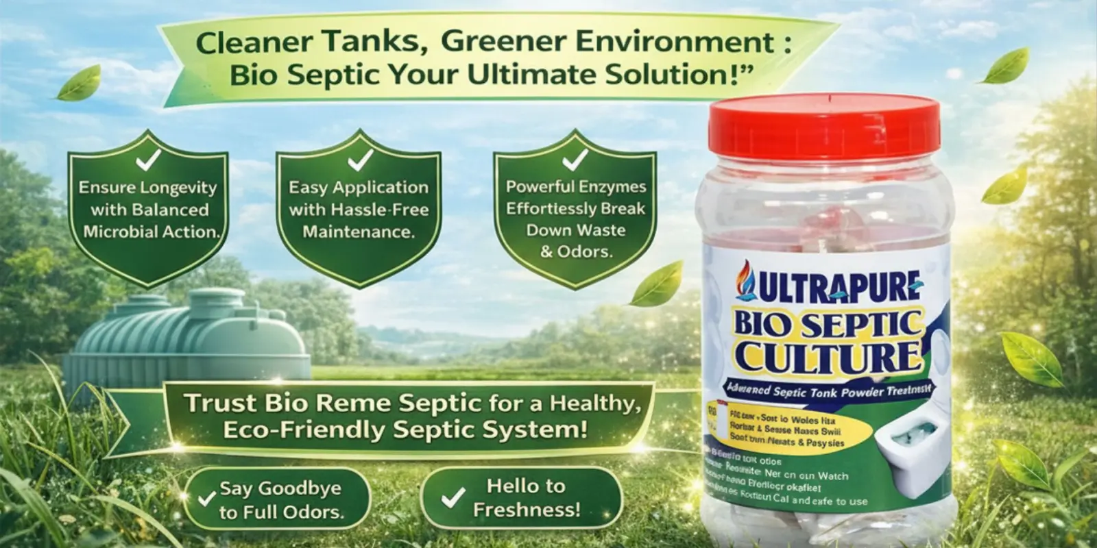 Eco-Friendly <span class="text-gradient">Bio Septic</span> Solutions