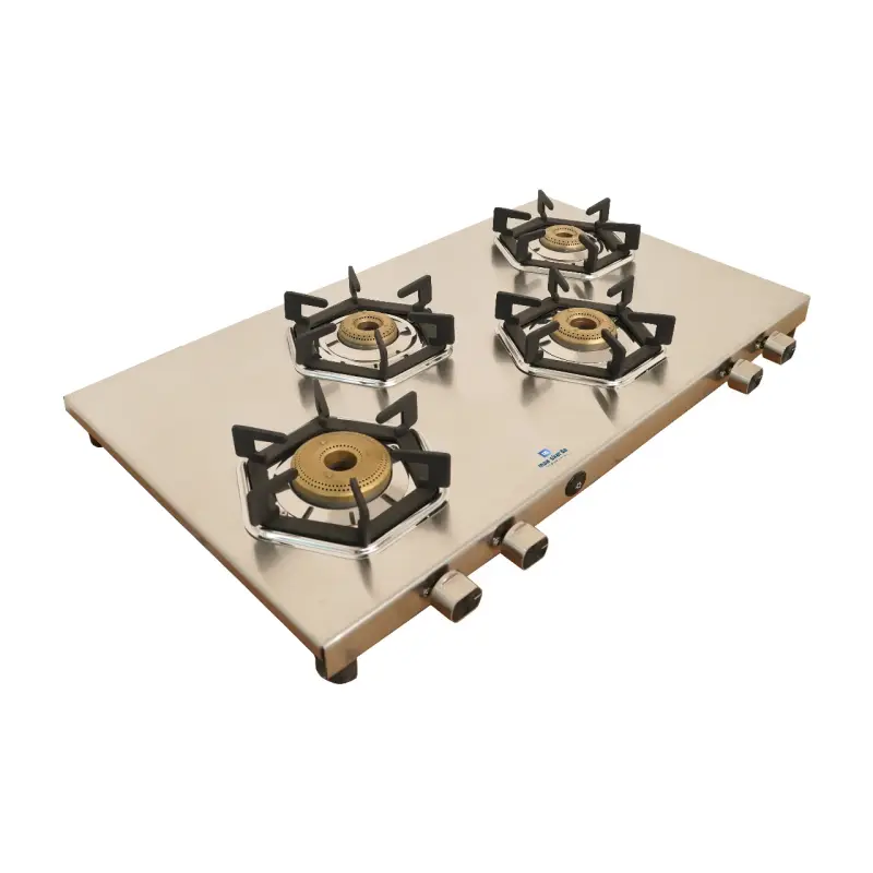 Forged Brass Burners, <span class="text-gradient">Spill-Proof Body</span>
